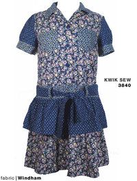 #3840 Shirt Dress by KWIK SEW