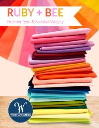 Ruby and Bee Solids by Heather Ross and Annabel Wrigley