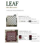 Leaf Yardage Charts by 