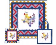 Texas State Panel (Quilt, Pillow & Tote) by 