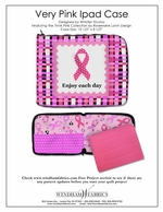 Very Pink iPad Case by 
