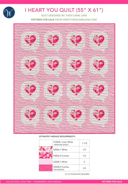 I Heart You, Love Pink (55 x 61)