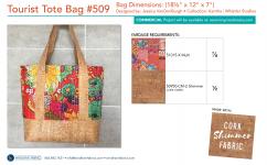 Tourist Tote Bag #509 by Jessica Vandenburgh for Sew Many Creations